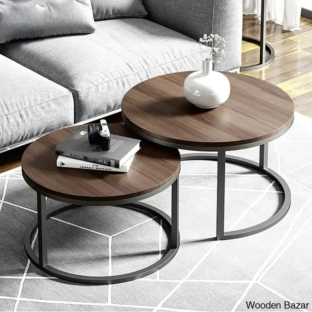 Agrani Nesting Coffee And Center Table