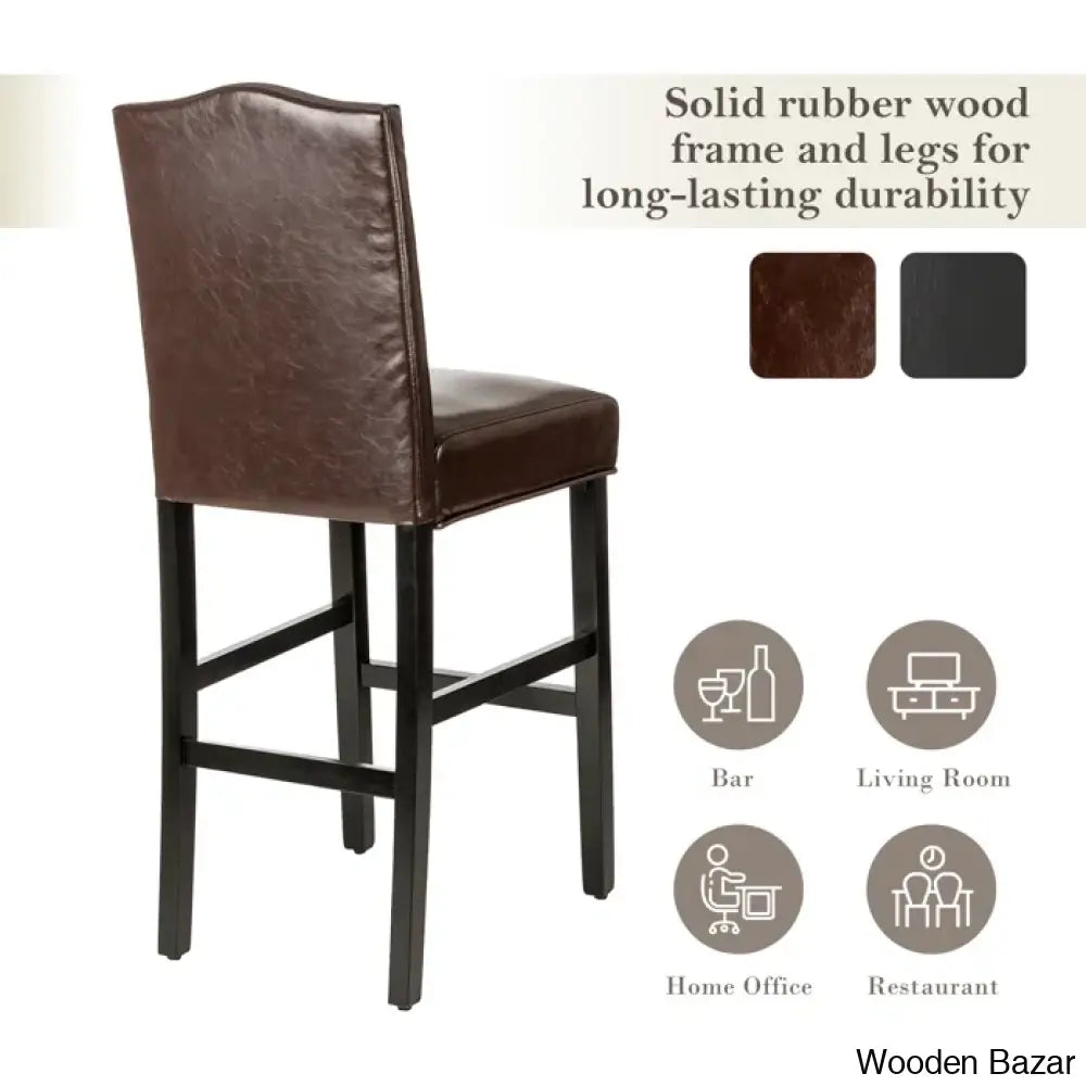 Aichelew 28.75’’ Bar Stool (Set Of 2)