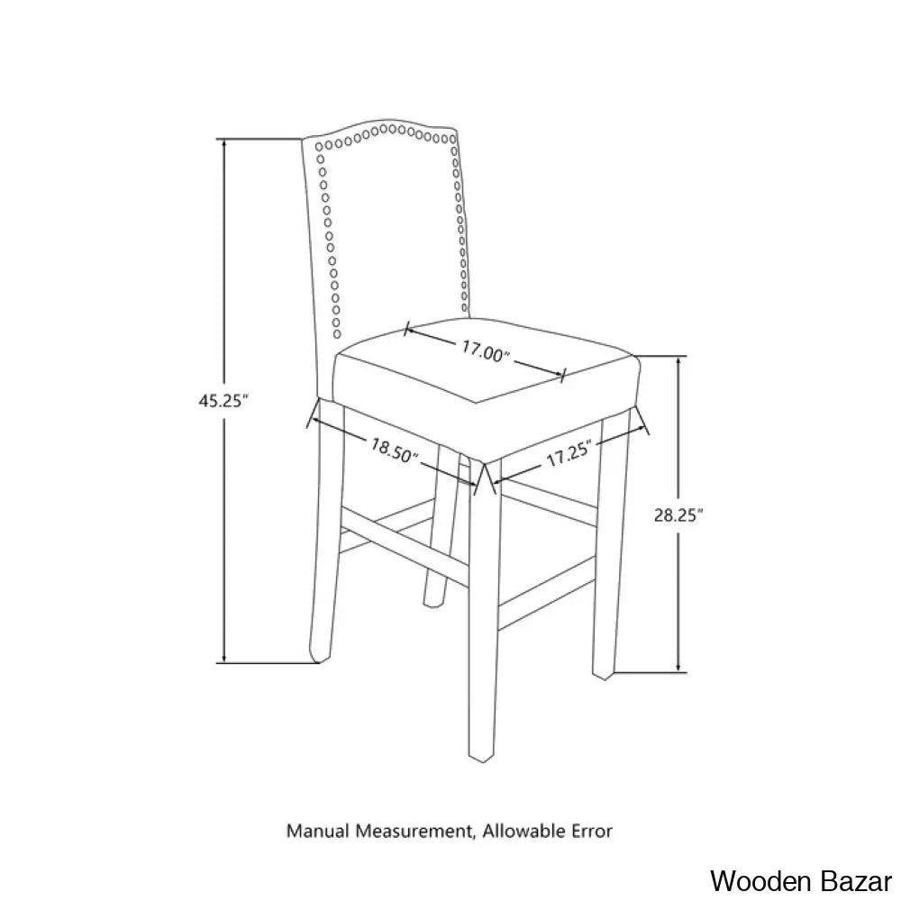 Aichelew 28.75’’ Bar Stool (Set Of 2)