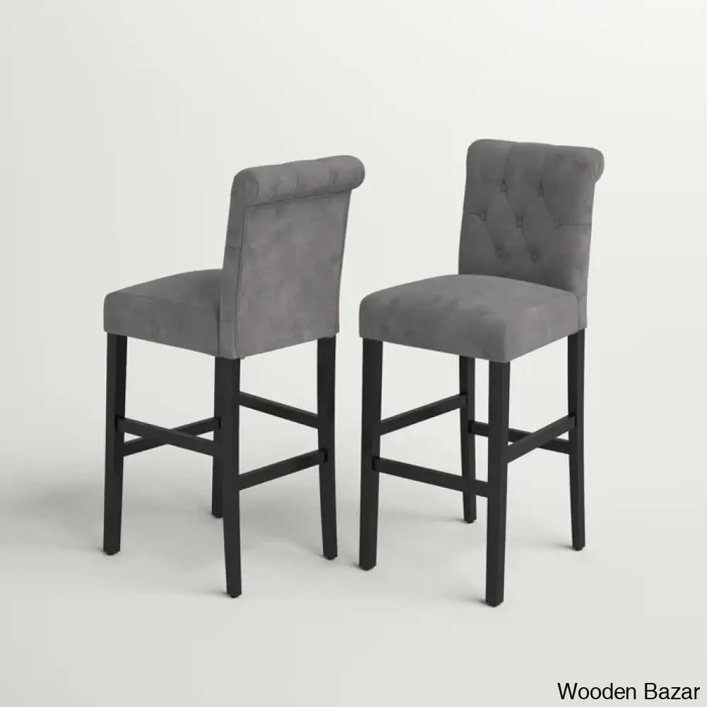 Alaynas Swivel 28.5’’ Counter And Bar Stool (Set Of 2)