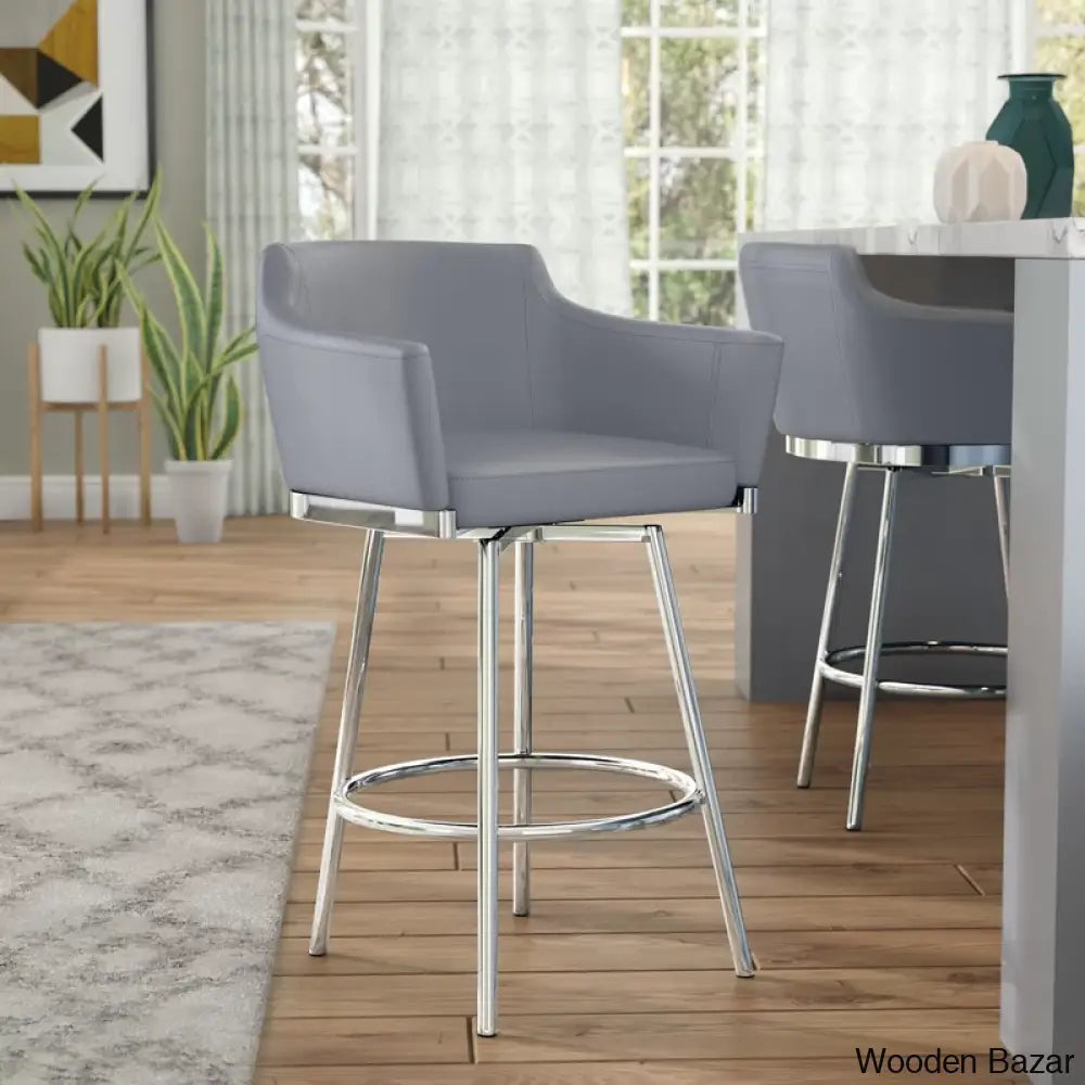 Aleshaneeo Swivel Bar & Counter Stool