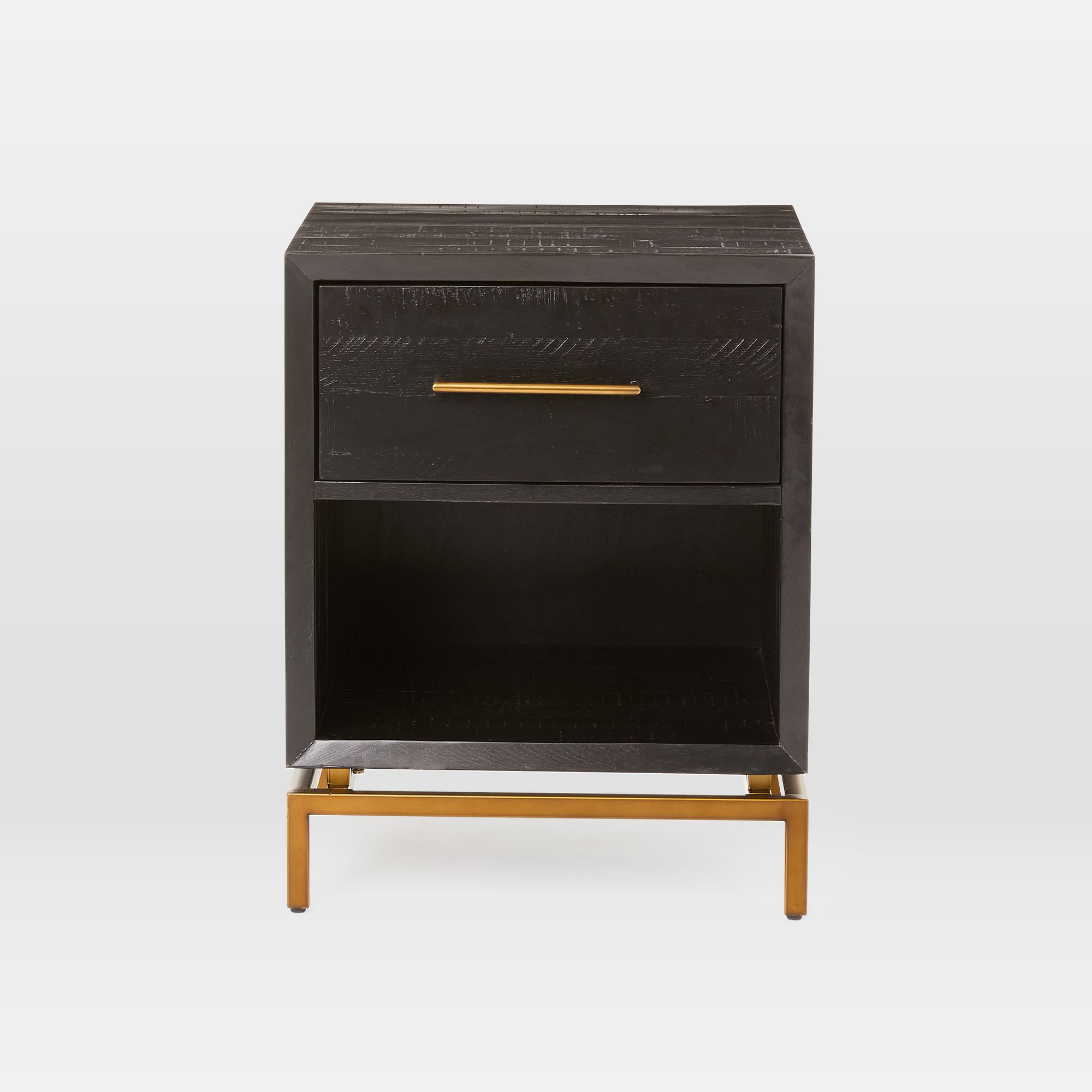 Zakered Modern Bedside Table - Wooden Bazar