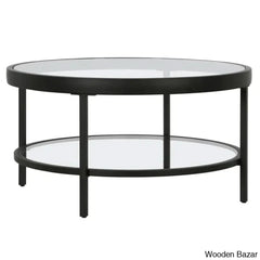 Alexisa 32’’ Wide Round Coffee And Center Table