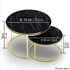 Aleyciha Coffee And Center Table (Set Of 2)