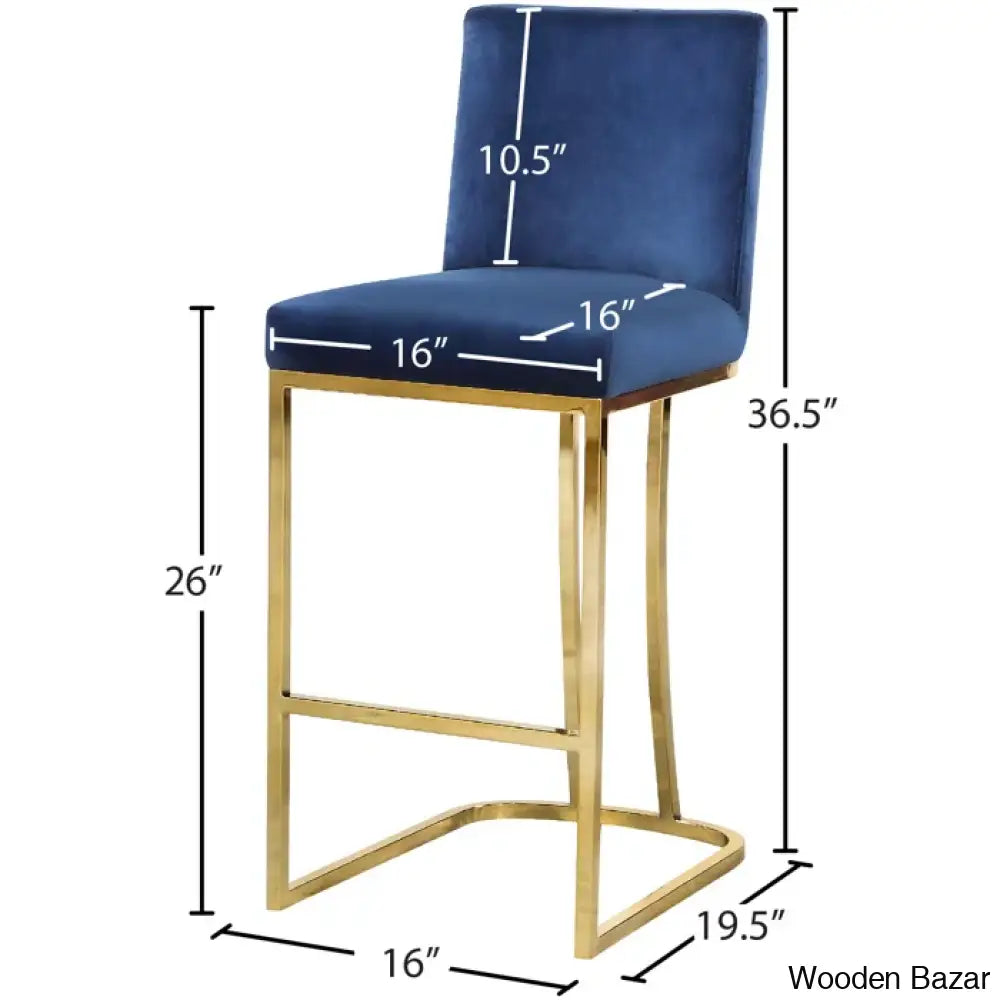 Allenvaley Swivel Upholstered 26’’ Counter And Bar Stool