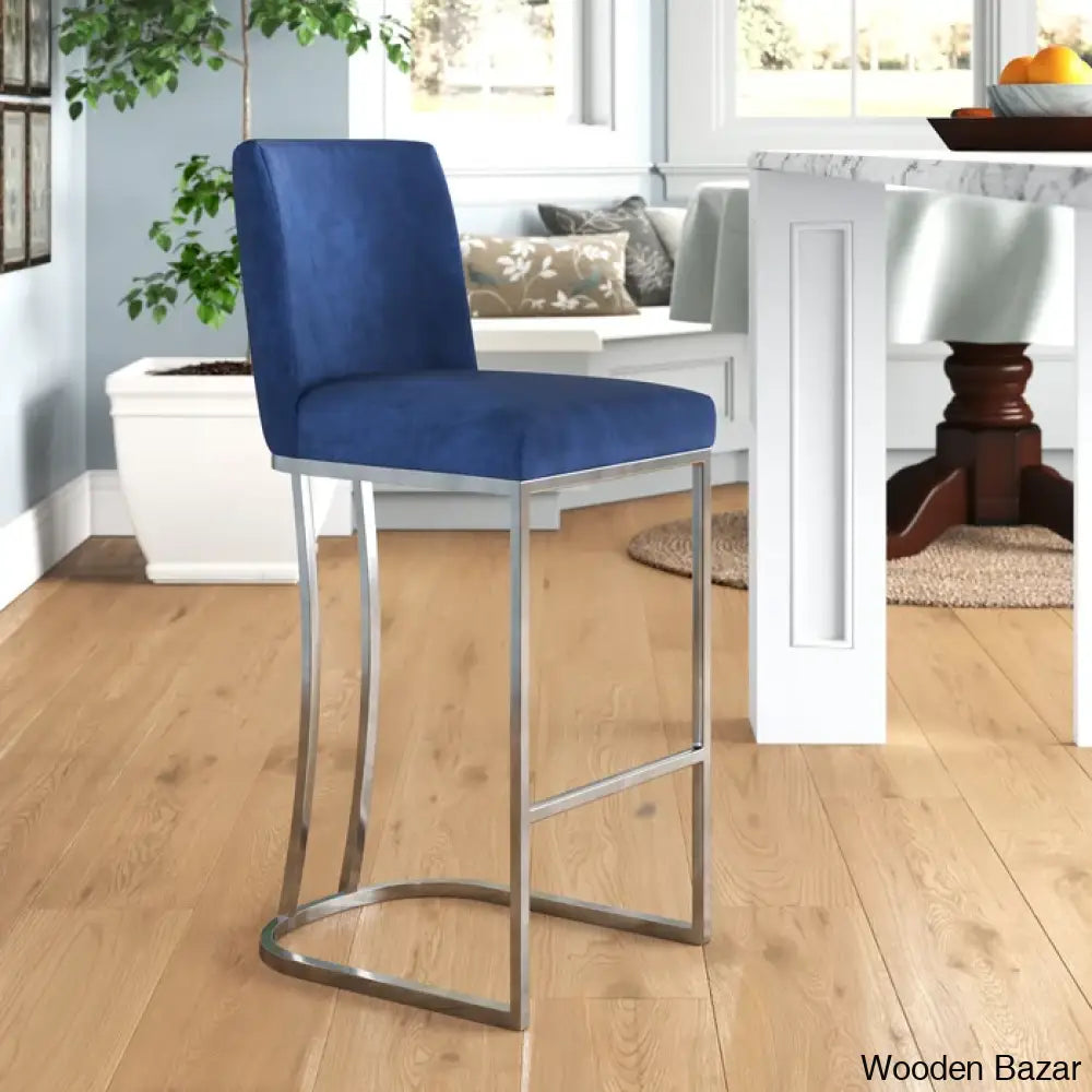 Allenvaley Swivel Upholstered 26’’ Counter And Bar Stool