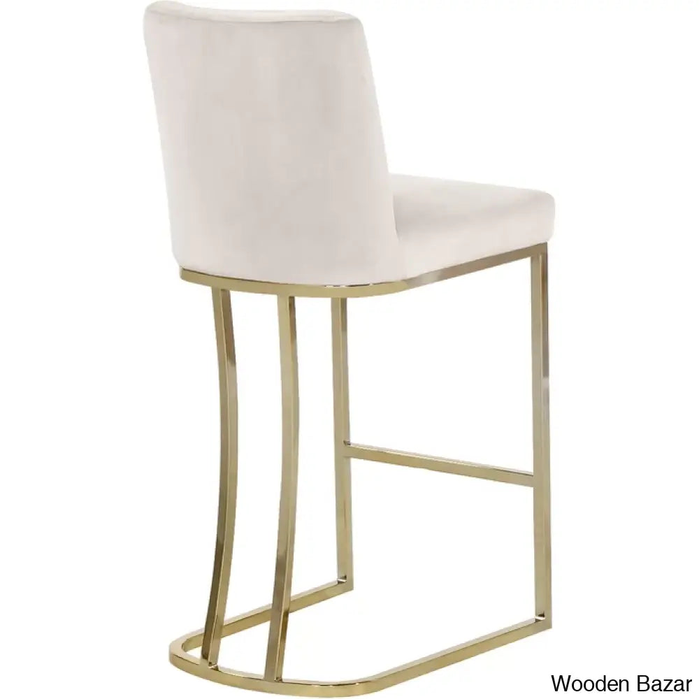 Allenvaley Swivel Upholstered 26’’ Counter And Bar Stool