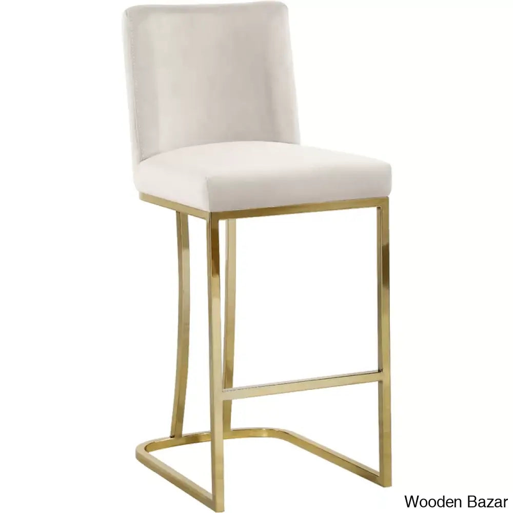 Allenvaley Swivel Upholstered 26’’ Counter And Bar Stool