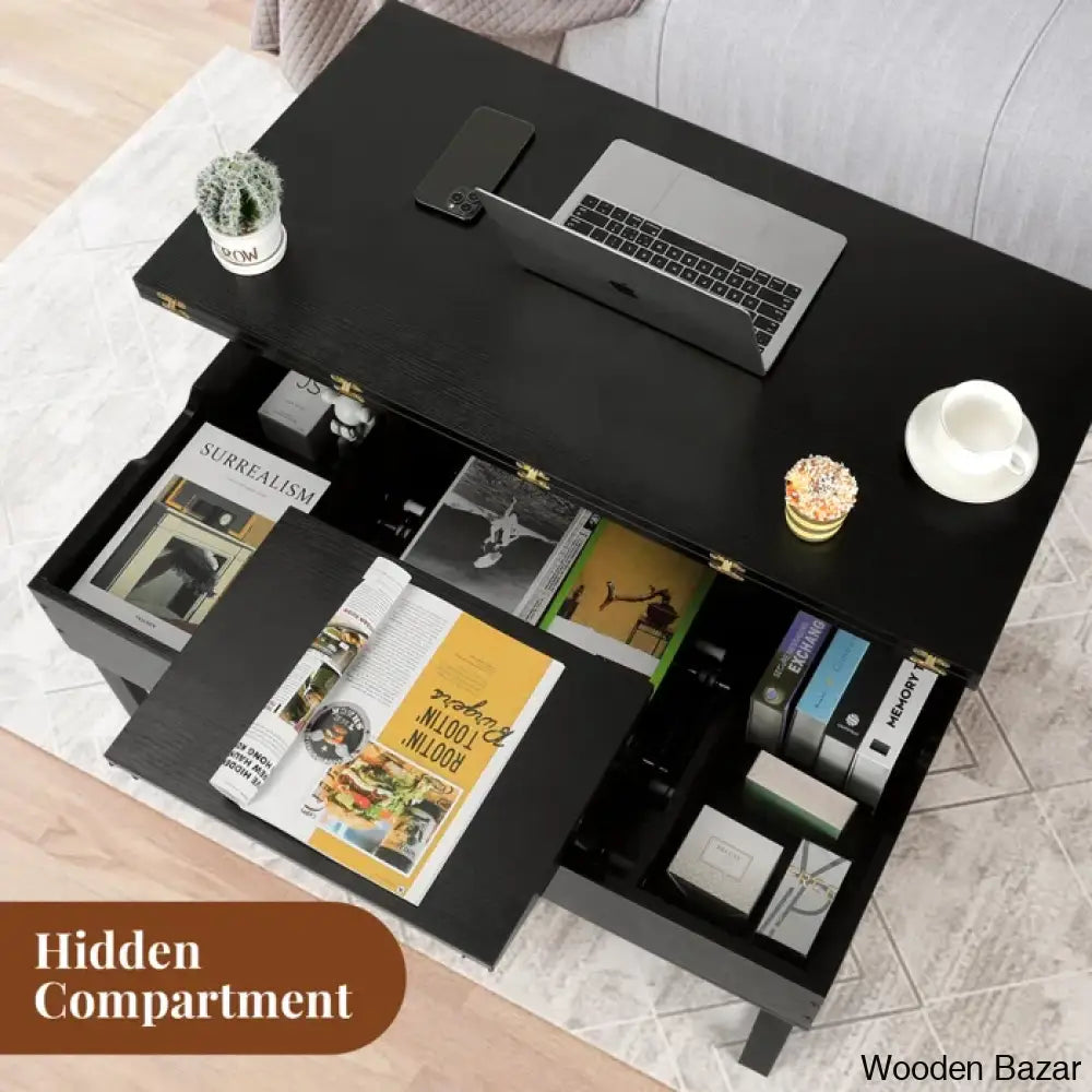 Allyssiac Lift Top Coffee And Center Table