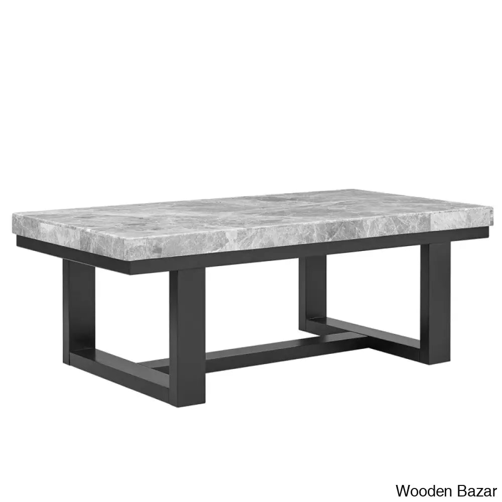 Almeniya Marble Top Coffee And Center Table