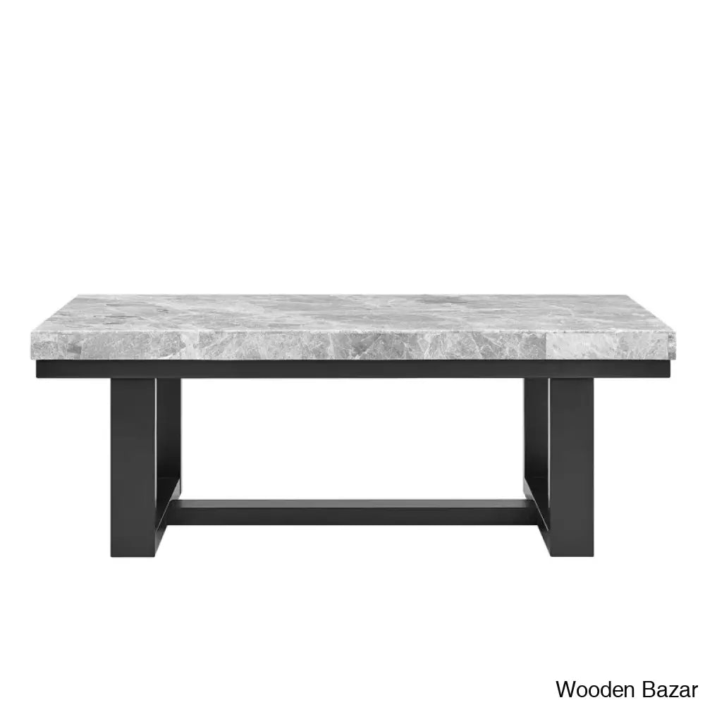 Almeniya Marble Top Coffee And Center Table