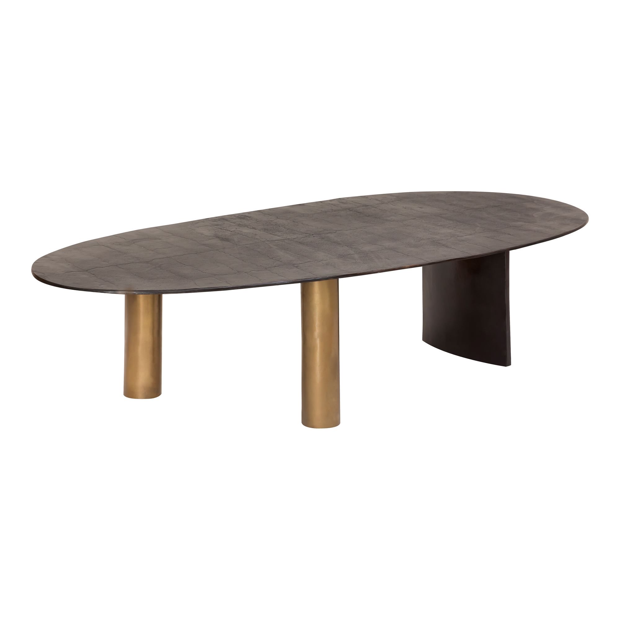 Witerest Aluminum Flat Leg Coffee Table - Wooden Bazar