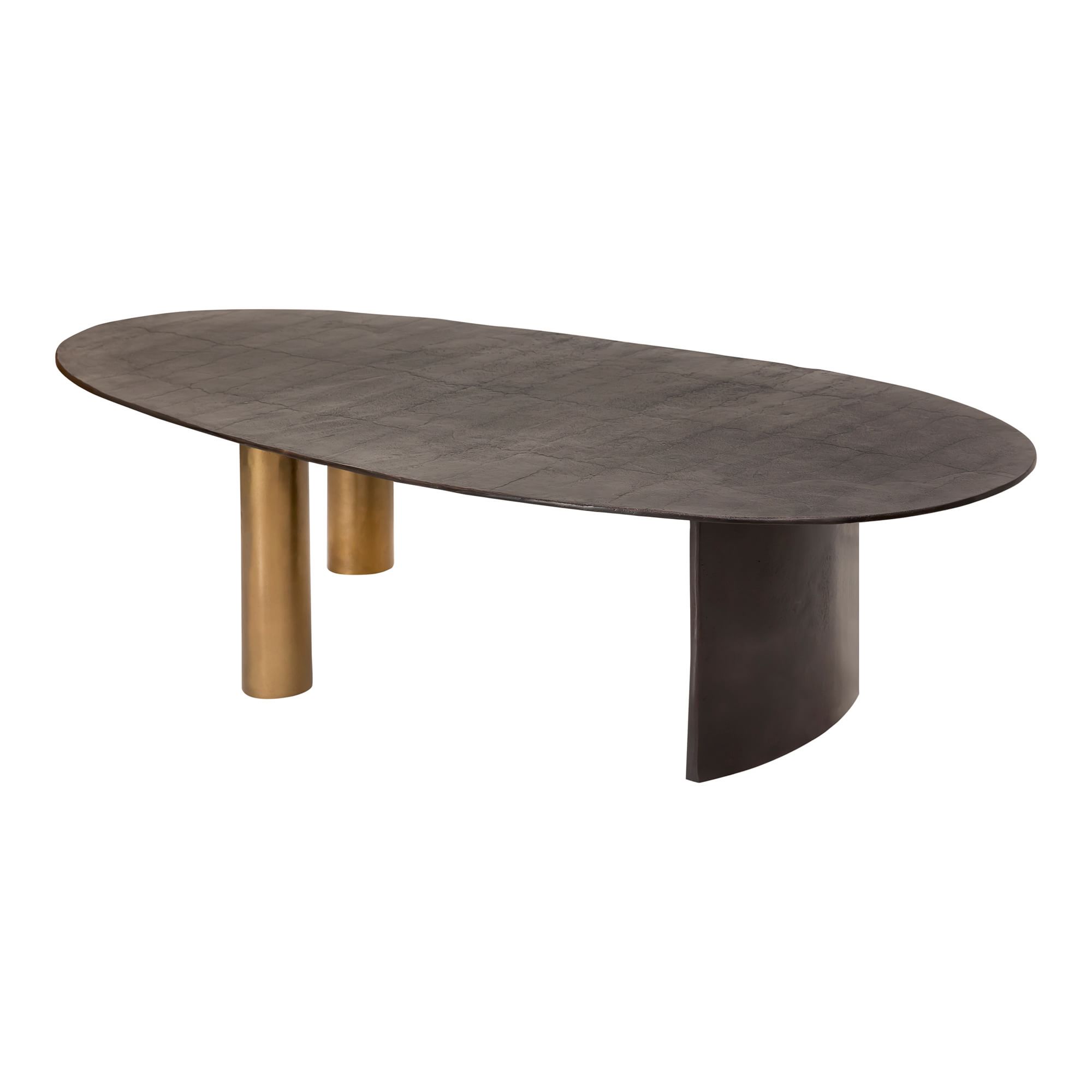 Witerest Aluminum Flat Leg Coffee Table - Wooden Bazar