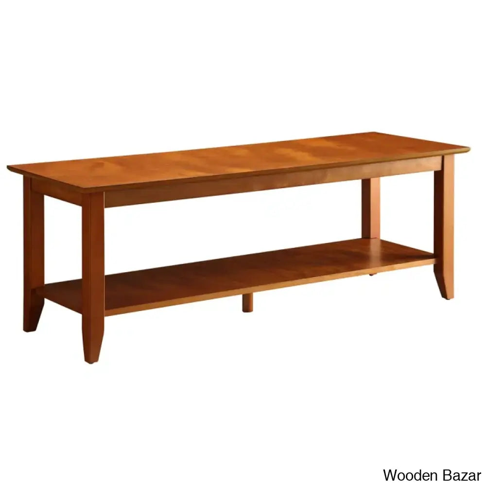 Alysouin Solid Wood Coffee And Center Table