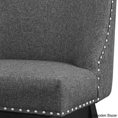 Amaniay Swivel Upholstered 26’’ Counter And Bar Stool With Solid Wood Frame