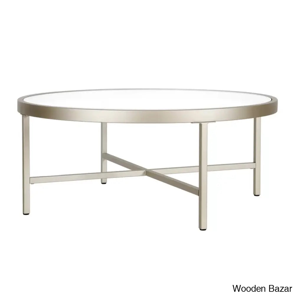 Amanyie Glass Top Coffee And Center Table