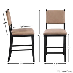 Ameetax Swivel Counter And Bar Stool (Set Of 2)