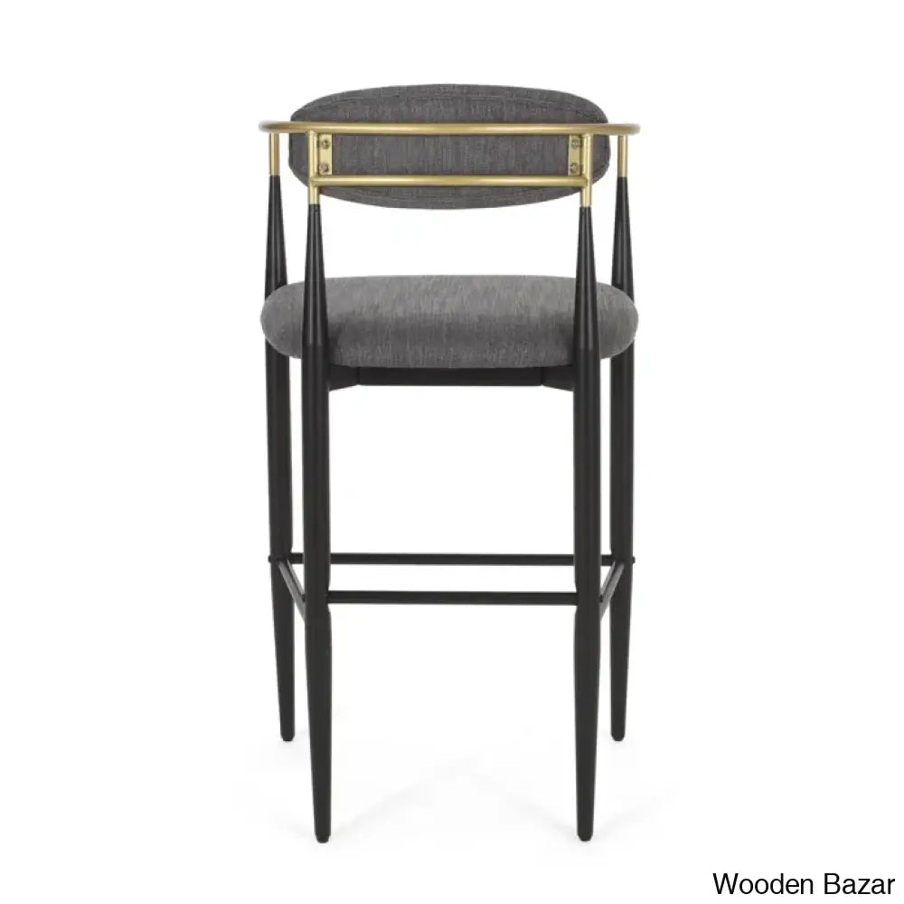 Amenz Upholstered Counter And Bar Stools (Set Of 2)