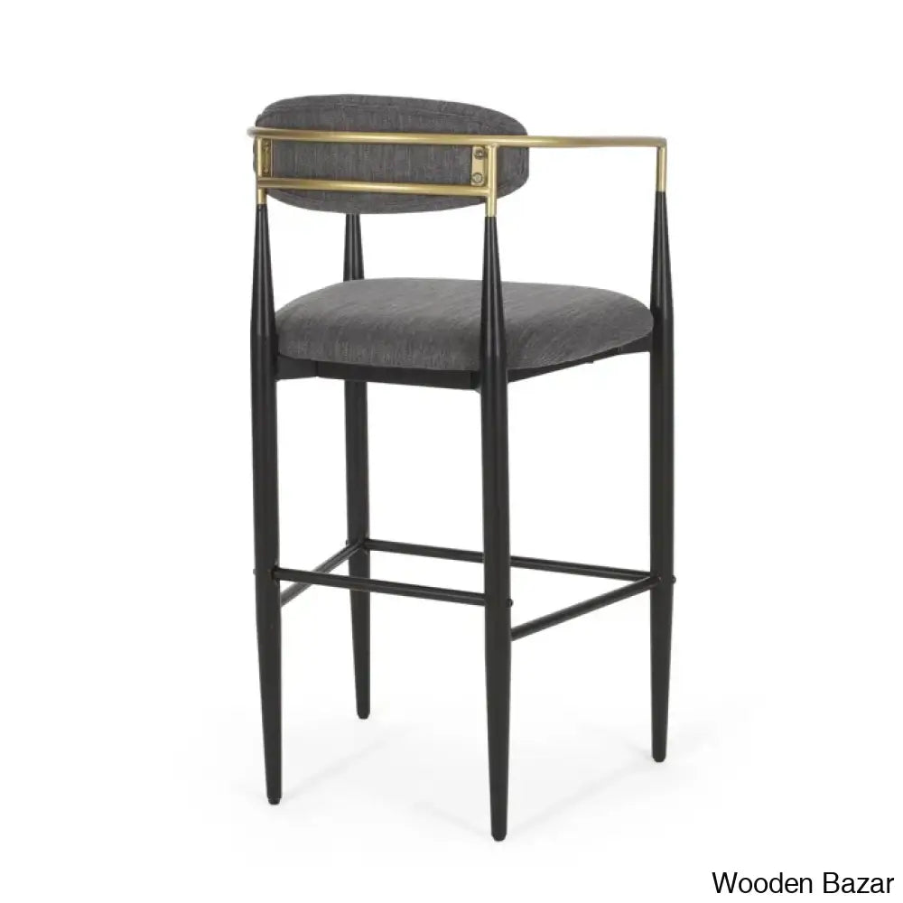 Amenz Upholstered Counter And Bar Stools (Set Of 2)