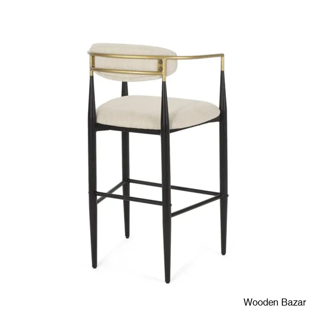 Amenz Upholstered Counter And Bar Stools (Set Of 2)