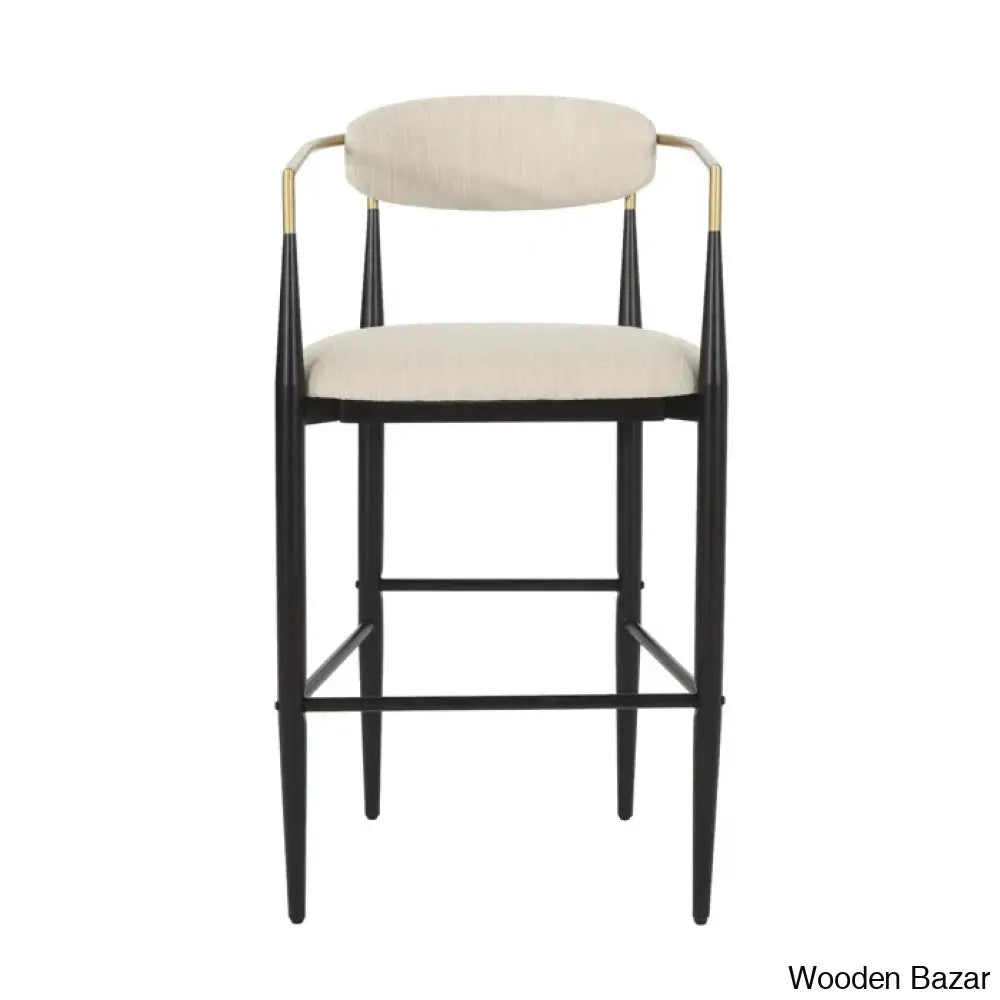 Amenz Upholstered Counter And Bar Stools (Set Of 2)