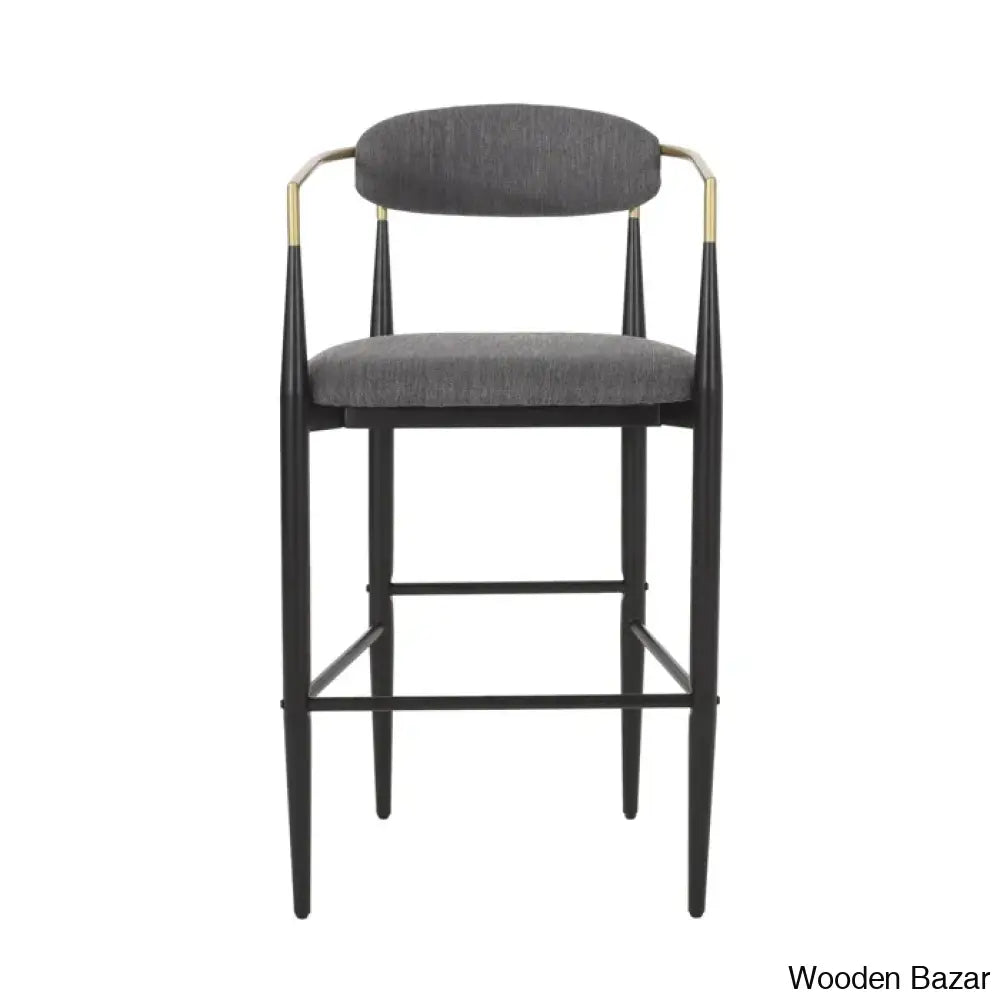 Amenz Upholstered Counter And Bar Stools (Set Of 2)