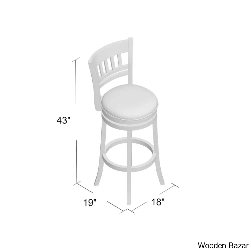 Amerahc Swivel Bar & Counter And Bar Stool