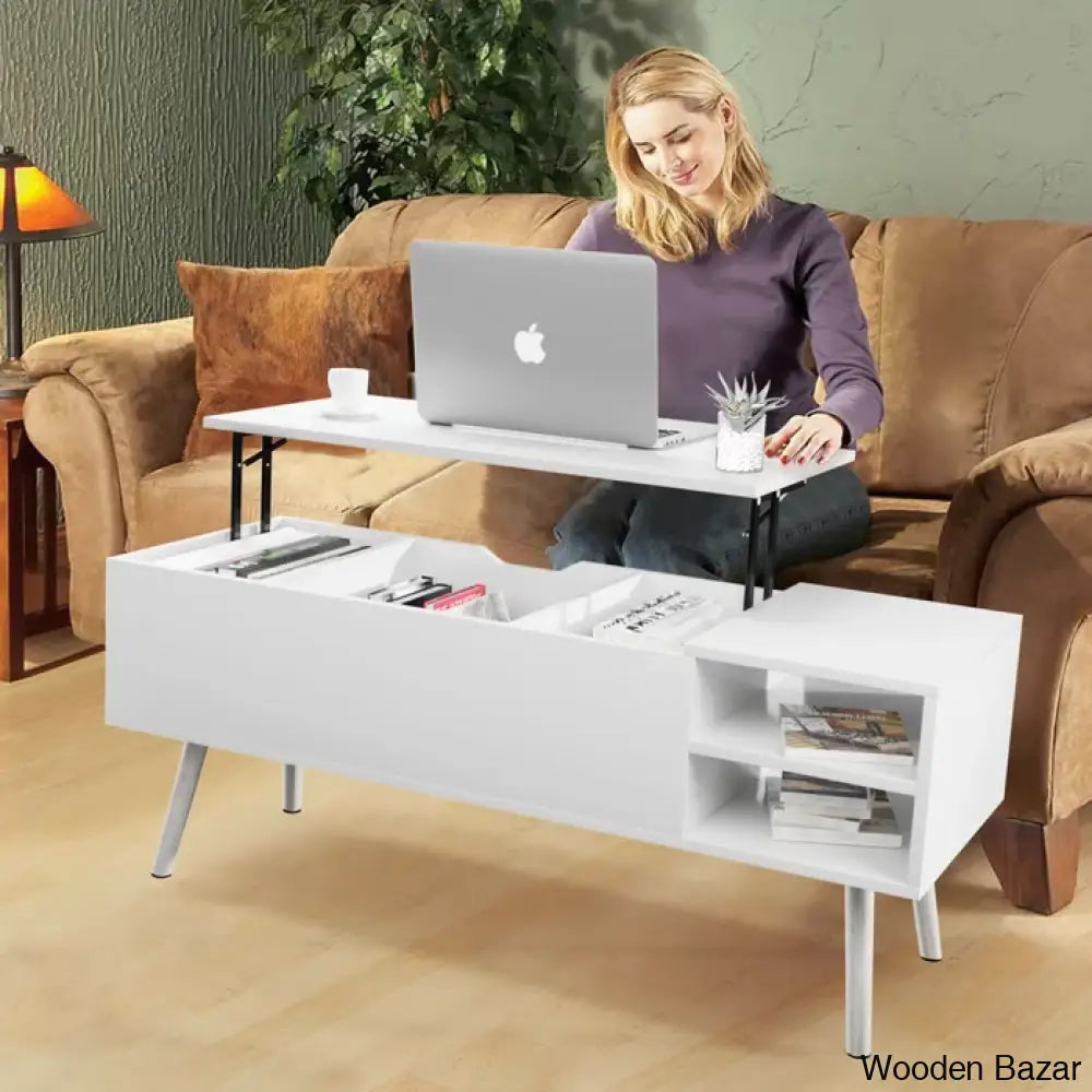 Amethyc Lift Top Coffee And Center Table With Storage