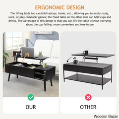 Amethyc Lift Top Coffee And Center Table With Storage