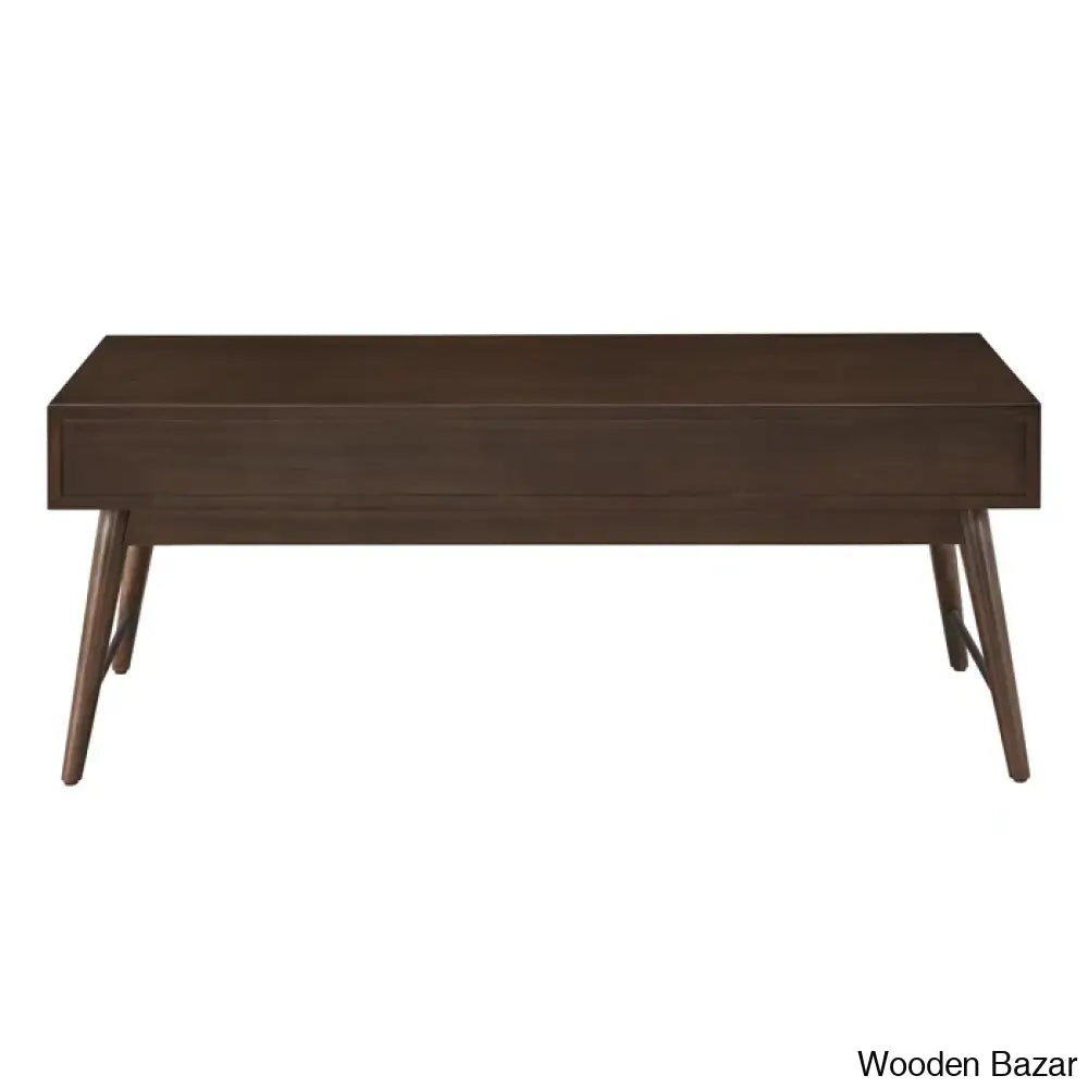 Andersen Solid Wood Top Coffee And Center Table