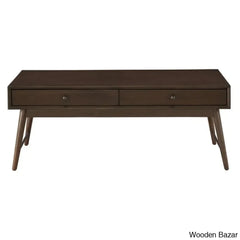 Andersen Solid Wood Top Coffee And Center Table
