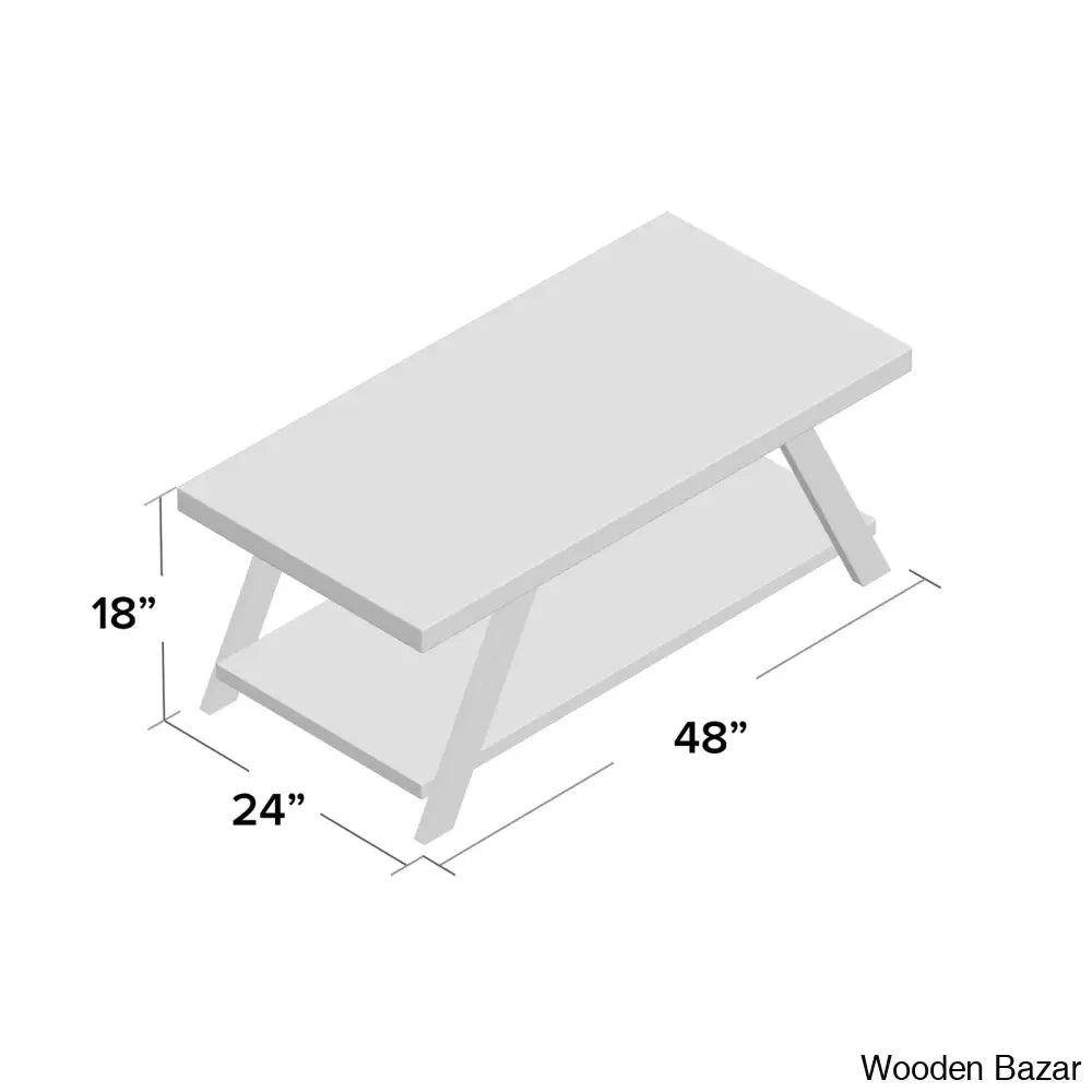 Angeleca Coffee And Center Table