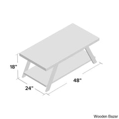 Angeleca Coffee And Center Table