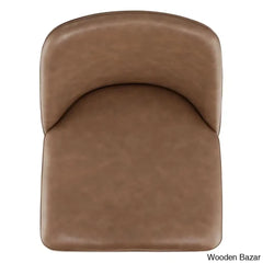 Angelicko Swivel Upholstered 27’’ Counter And Bar Stool With Metal Frame (Set Of 2)