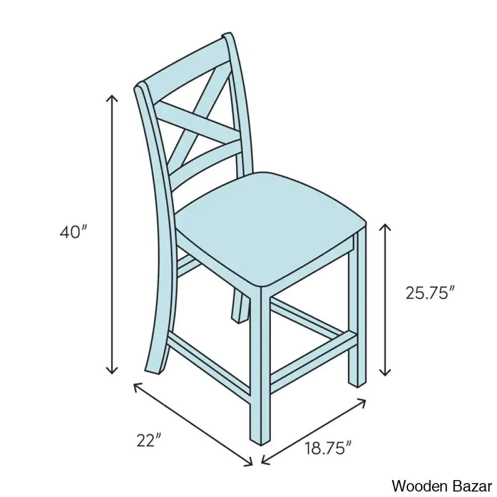 Angelijaz Swivel Upholstered Bar Stool With Solid Wood Frame