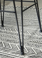 Angentreez Swivel Handwoven Counter And Bar Stool (Set Of 2)