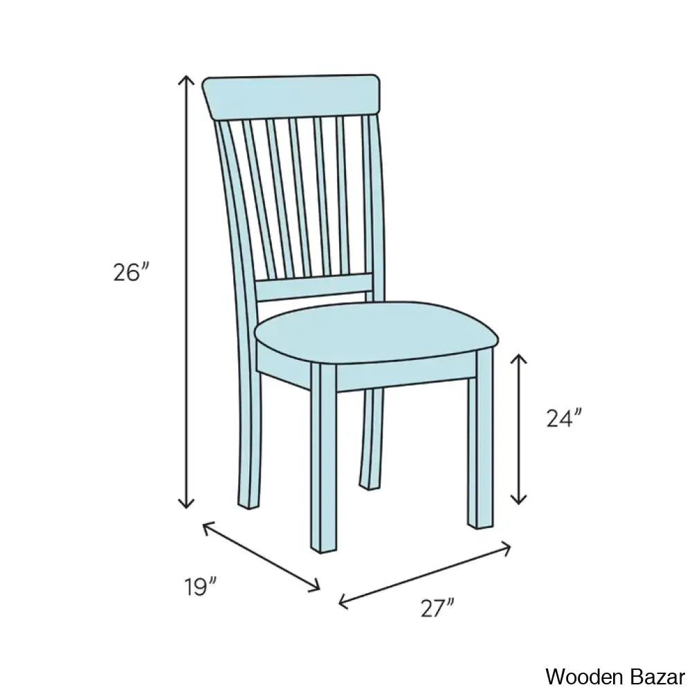 Annadianen Swivel Solid Wood 24’’ Counter And Bar Stool (Set Of 2)