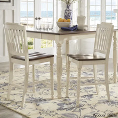 Annadianen Swivel Solid Wood 24’’ Counter And Bar Stool (Set Of 2)