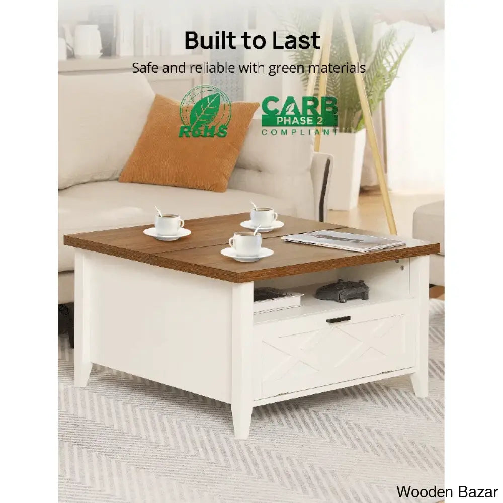 Annahbellax Lift Top Coffee And Center Table