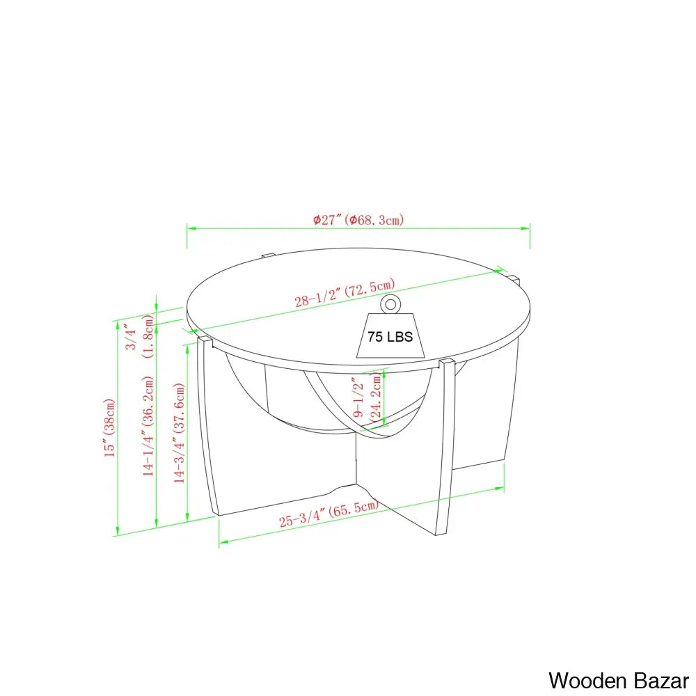 Annekathrine Coffee And Center Table