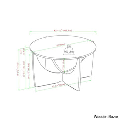Annekathrine Coffee And Center Table