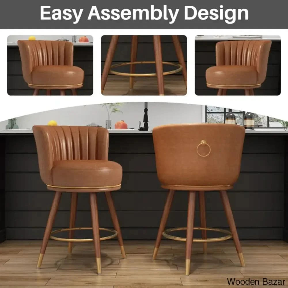 Amazon Poly And Bark Counter Stools Set Of Wood 36 Inch Bar