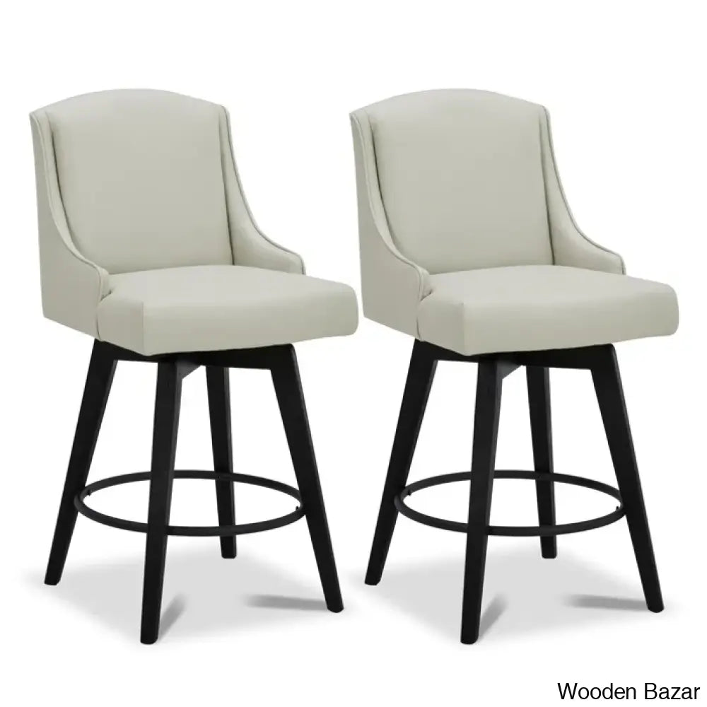 Annelottey 26’’ Swivel Counter Stool (Set Of 2)