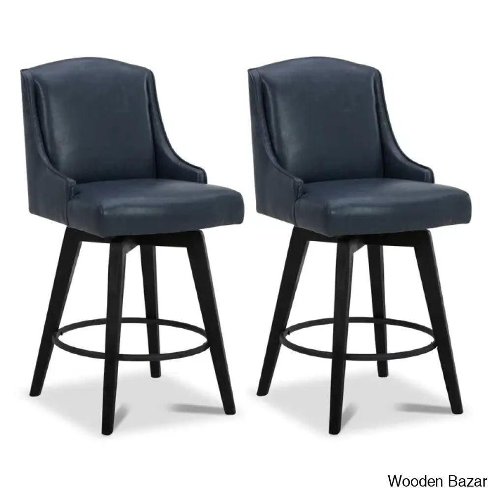 Annelottey 26’’ Swivel Counter Stool (Set Of 2)