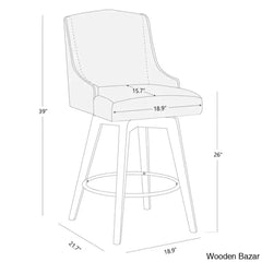 Annelottey 26’’ Swivel Counter Stool (Set Of 2)
