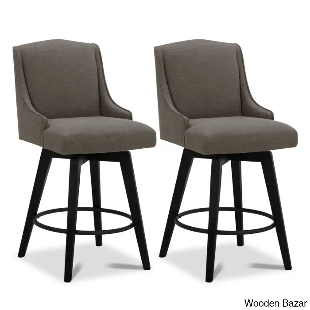 Annelottey 26’’ Swivel Counter Stool (Set Of 2)