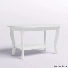 Annwyley 36’’ Oval Coffee Table With Shelf And Center