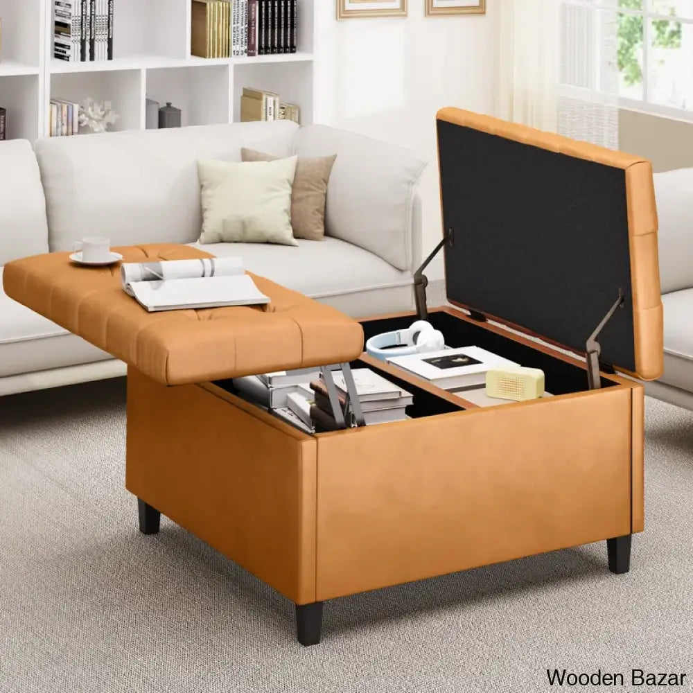 Ansulo Coffee And Center Table With Storage Space