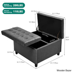 Ansulo Coffee And Center Table With Storage Space