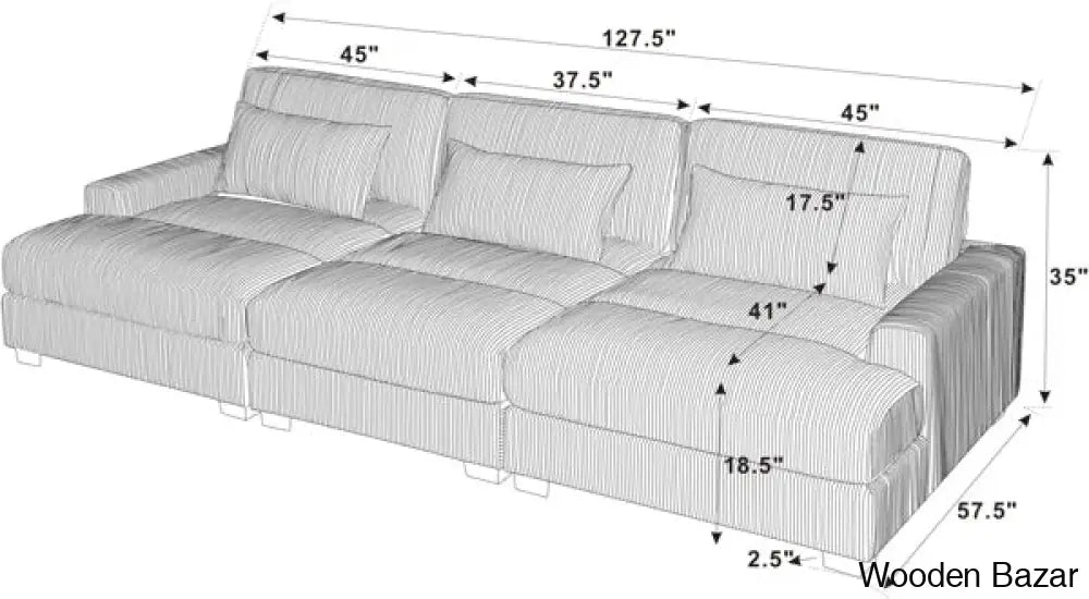 3 Seater Sofa -10